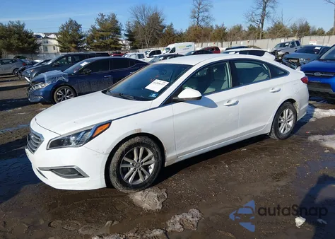 2016 Hyundai Sonata Se из США, поврежденный, VIN 5NPE24AF7GH367629